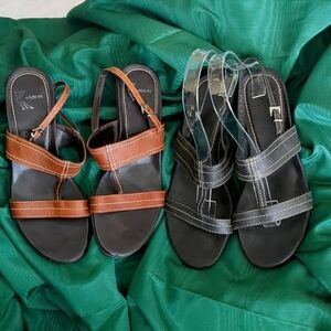 2 pair vintage White Mountain heels